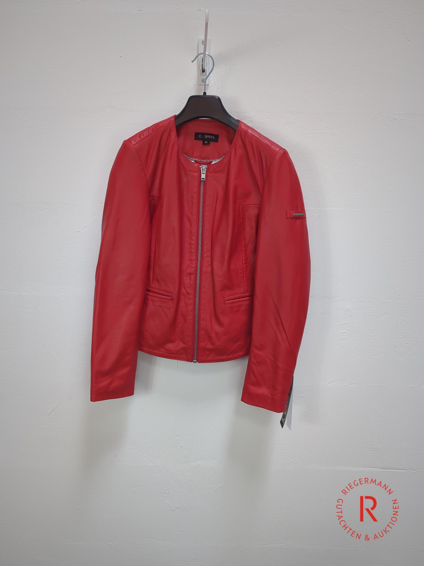 DAMEN LEDERJACKE GRÖSSE 36